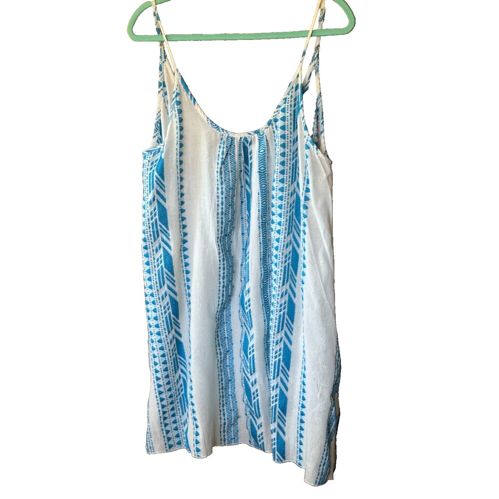 NWOT Elan Embroidered Cotton Blend Cover-Up Size XL